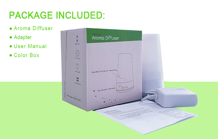 Ultrasonic Aromatherapy Essential Oil Diffuser Colour Changing