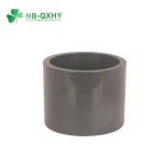Gray UPVC Female Adaptor DIN Standard Pn16 Socket Size 20mm-110mm Customized