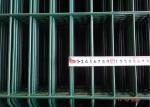 Galvanized Steel Welded Wire Fence , Curved 3D Wire Mesh Fence For Construction