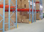 Warehouse 4 Tier Upright Pallet Racking Heavy Duty Blue 24 X 144