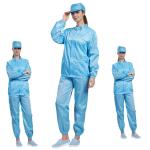 Summer Electronic Anti Static Suit ESD Cleanroom Sterile Lab Coat