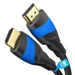 4K Video Audio Cable with Full 19pin HMDI Port 24k Gold Plated Conductor