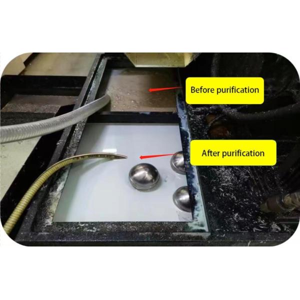 PLC and Variable Frequency Control CNC Machine Oil Skimmer with Oil Tank Liquid Level Alarm
