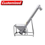 Screw Auger Feeder For Conveying System Stainless Steel Flexible Powder Conveyor