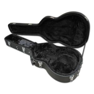 Wholesale Dreadnought Guitar Case Hard Acoustic Plywood With Padded Carrying Handle from china suppliers