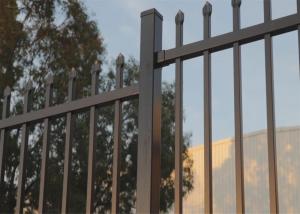 Wholesale garrison fence security fence, crimped and pressed spear top fencing for sale from china suppliers
