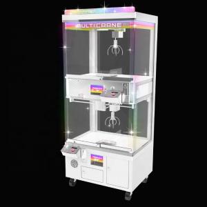 Wholesale Amusement Center Crane Claw Machine Acrylic Cabint And Tempered Glass Material from china suppliers