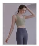 OEM ODM Fold Womens Sports Bra Fitness Wear Shoulder Girdle Collect
