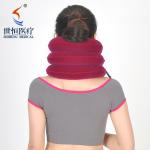 Adjustable Soft Rubber Inflatable Cervical Collar Neck Brace Support