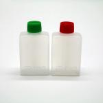 Small Square 6ml 30ml Plastic Squeeze Bottles Sushi Sauce Dispenser Shatterproof
