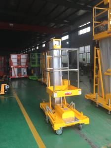 Wholesale 8m Aluminum Aerial Work Platform Hydraulic Vertical Lift Table 0.75Kw Lifting Power from china suppliers