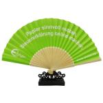Plastic Custom Hand Fan Printed Folding Bamboo Paper Hand Fan