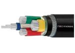 Galvanized Steel Wire Armoured Electrical Cable 4 Cores Low Voltage XLPE or PVC