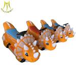 Hansel amusement park rides kids -adults ride on dinosaur motor ride for sales