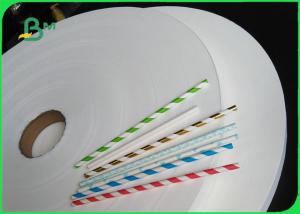 Wholesale 28gsm Width 28mm 33mm Food Grade Paper Roll For Drinking Straw Pipe from china suppliers