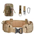 Multi-Functional Tactical Waist Belt Set, Outdoor MOLLE Tactical Belt For
