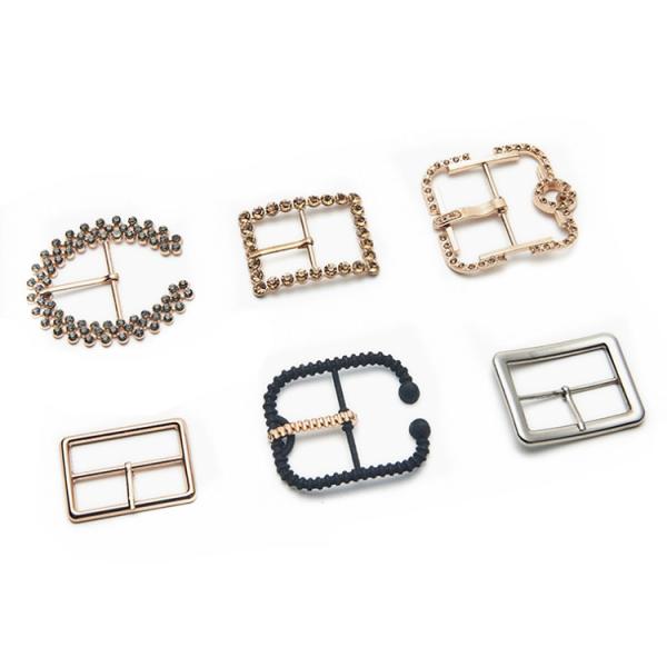 Fashione Crystal Stone Rhinestone Metal Shoe Buckle Decoration