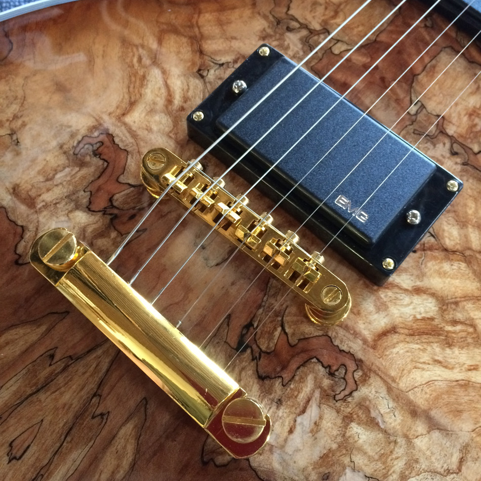 New high quality Custom LP electric guitar, Decaying wood top rosewood fingerboard Electric guitar