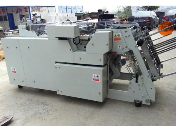 Lunch Paper Box Making Machine , Take Away Food Box Making Machine 24 Hours