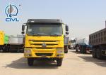 Euro II 20M3 Heavy Duty Dump Truck 6x4 10 Tire Sinotruk Howo7 Yellow Color