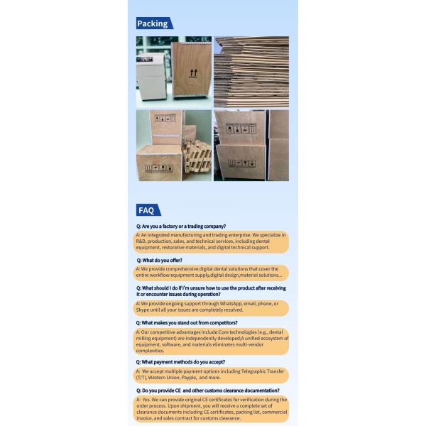 SK-5CPLUS 1000W Full Servo Dental Milling Machine 0.02mm Accuracy Dental Milling Units For Restorations tool management