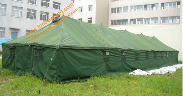 150 People Big Outdoor Military Tent Pole-style Galvanized Steel Waterproof Army