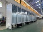 Commercial Beverage Cooler 3 Doors Display Fridge Upright Glass Refrigerated