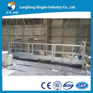 Wholesale Maintenance platform, facade cleaning machine, cleaning gondola , zlp630 counter weight suspended system from china suppliers