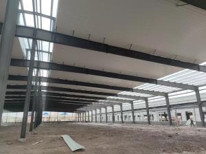 China Professional Design Industrial Steel Frame Workshop Building Construction on sale
