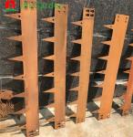 Anti Corrosion Decorative Corten Steel Garden Edging 1.6mm Thickness