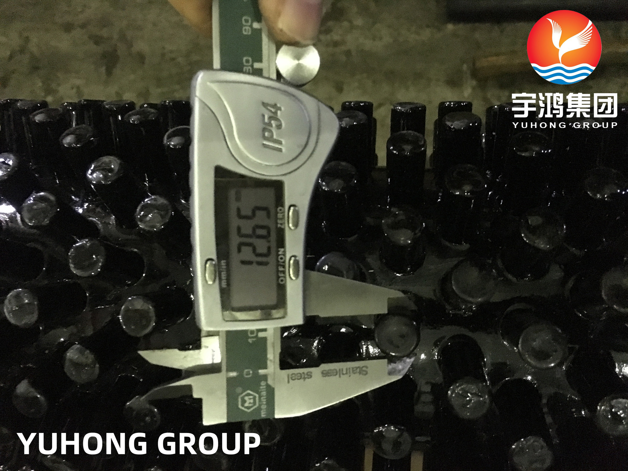 ASTM A213 T9 Alloy Steel Studded Fin Pipe, 13Cr Stud for Power Plant