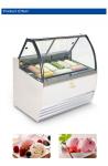 Thomas Gelato Ice Cream Showcase Reverse Cycle Defrost Refrigeration Equipment