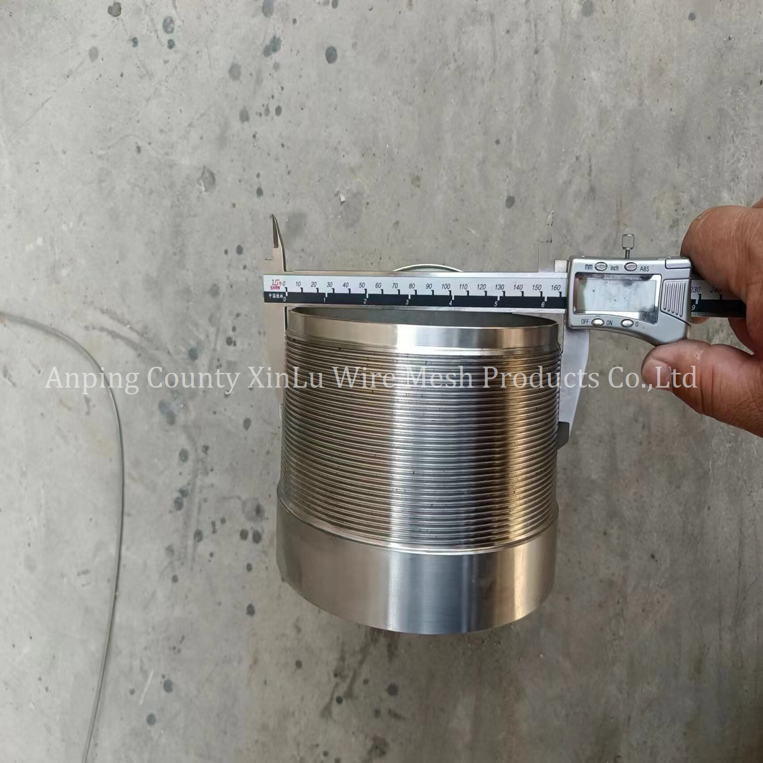 Customizable Stainless Steel Sand Control Johnson Wedge Wire Oil Well Screen Pipe