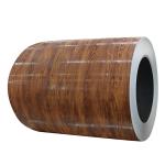 3003H24 Aluminium Coil 0.80*1200 PVDF Wood Grain Printech Color Coil 50-Year