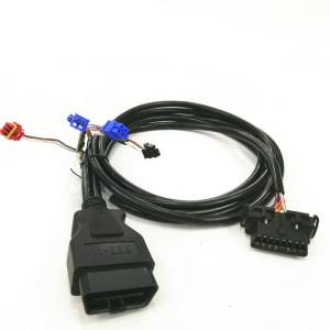 Wholesale Automotive Parts Obd2 Connector Cable Black Color With Iatf16949 Certification from china suppliers