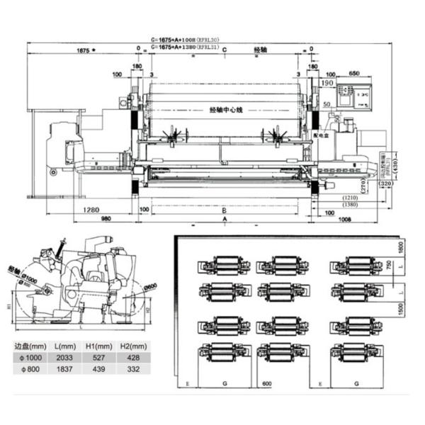 Fabric Water Jet Loom Dobby Machine Textile Rapier Jacquard Automatic Loom