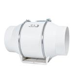 Customizable Wall Mount Plastic Bathroom HVAC Hydroponic Air Extractor Inline