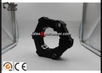 Black Hydraulic Pump Excavator Coupling , 16AS / 16A Rubber Shaft Coupling