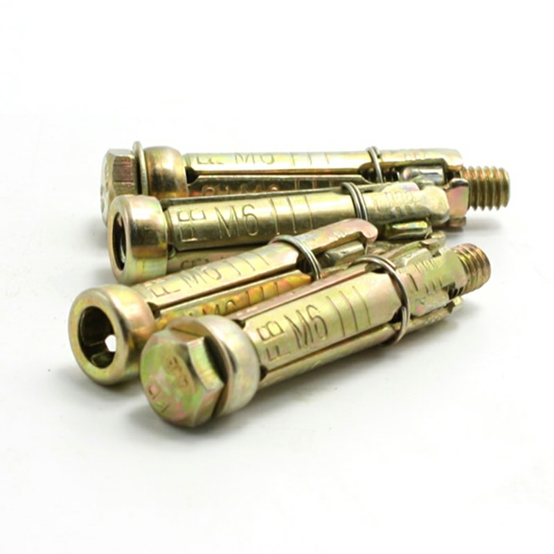 Yellow 3PCS / 4PCS Fix Anchor Bolt Durable and Long-Lasting for Heavy Duty Applications