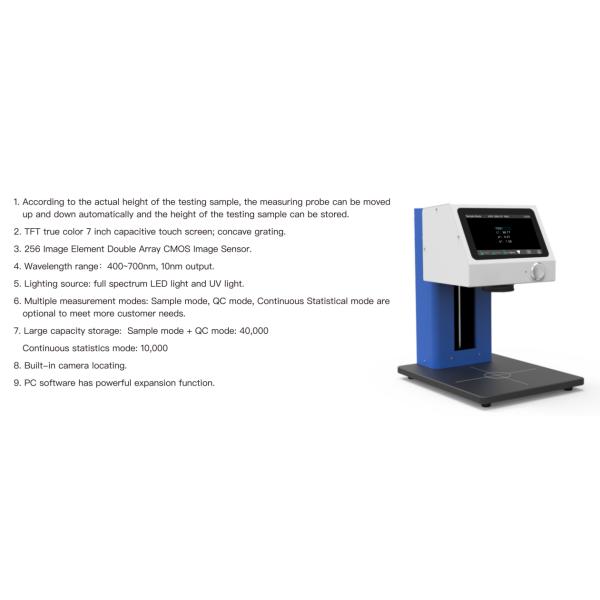 YL4560 Non-Contact Color Spectrophotometer Avoid Cross-Contamination in Liquid & Gel Testing