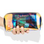 Luxury Custom Logo Waterproof Travel Holographic Makeup Bag