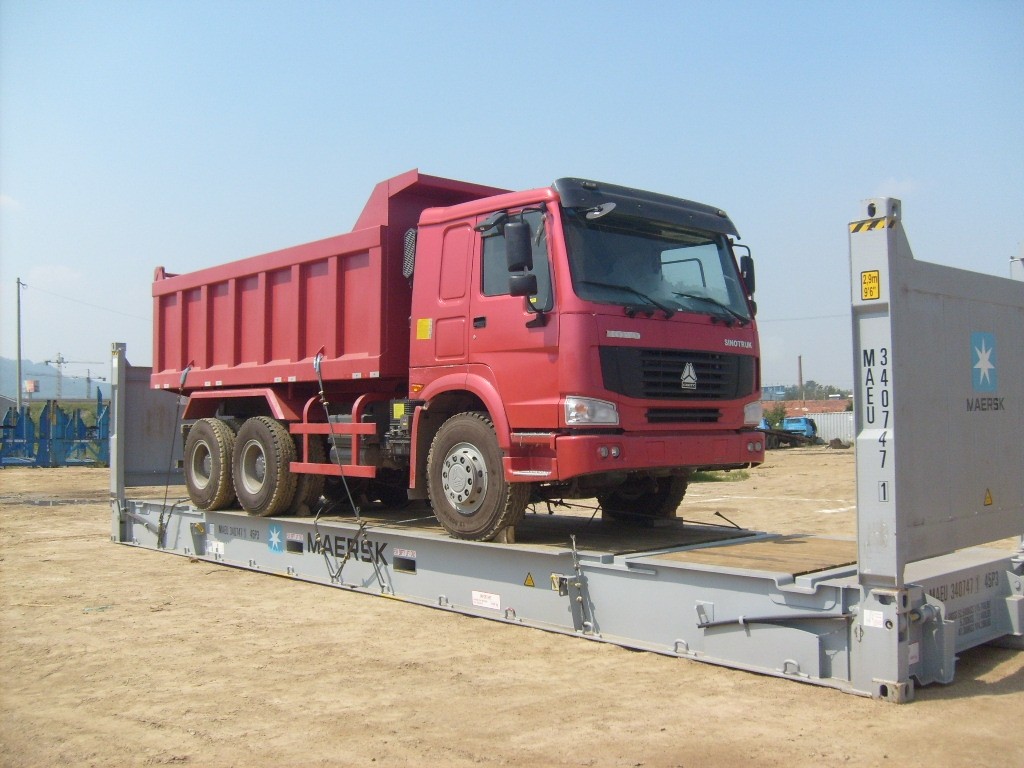Sinotuk HOWO 336hp Dump Truck / tipper truck with 17.38 cbm body cargo EURO2 Emission