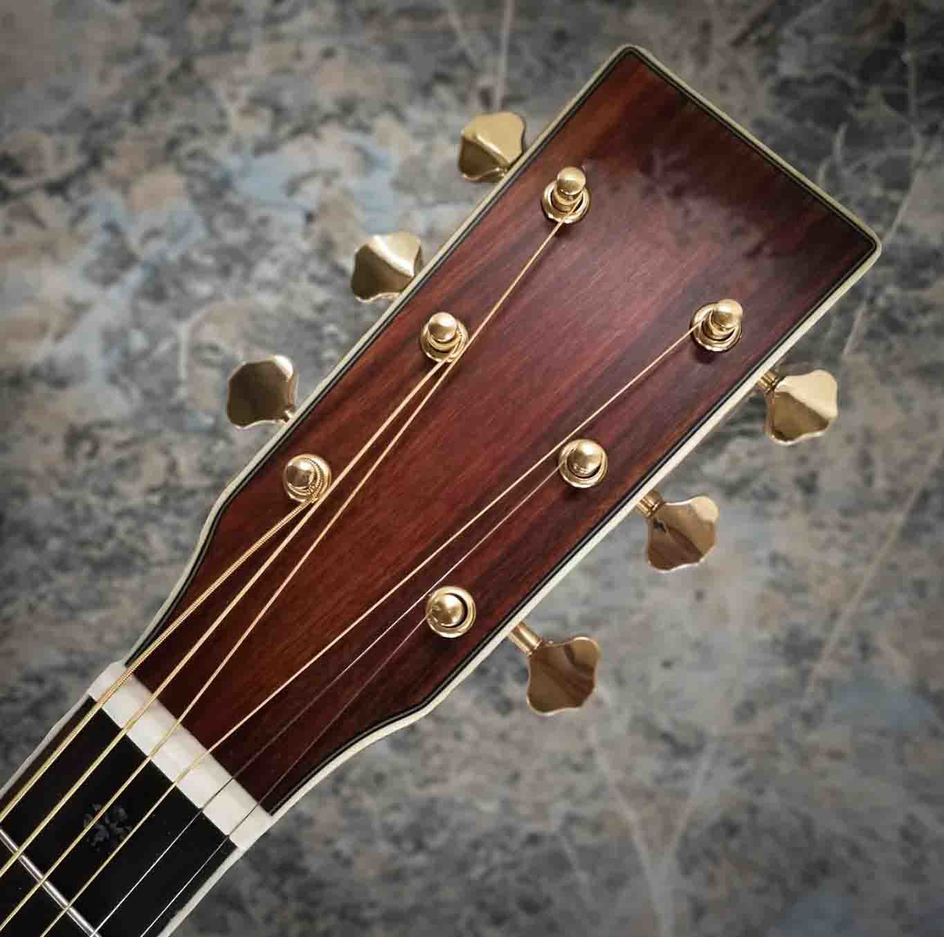 The Solid Cocobolo OM45 Handmade Acoustic Guitar ALL SOLID VERSION