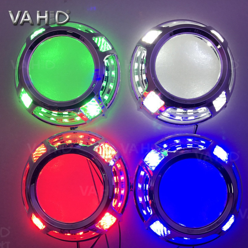 CH37B 3.0inch Crystal angel eye Bixenon Car hid xenon projector kit