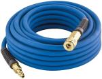 Blue Black Flexible Polyurethane Pneumatic Hose / High Pressure Air Rubber Hose