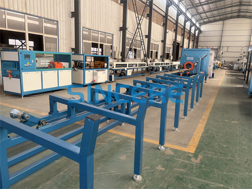 PE HDPE PP Plastic Pipe Making Extruding Machine