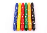 Eco-friendly fancy 6 colored Non-toxic wax crayon set/cheaper and good fashion