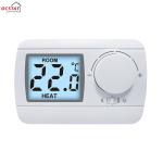 Riseem 230V AC 50Hz Wired Heating Thermostat For Boiler Room HVAC System