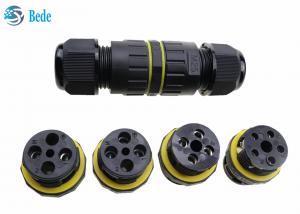 China Outdoor IP 68 450V Waterproof Cable Connectors M25 2 3 4 5 Pins 2 Channel on sale