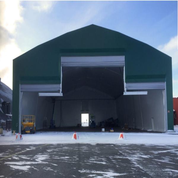 Prefab Metal Aircraft Hangar Steel Buildings , Prefabricated Aircraft Hangar Construction